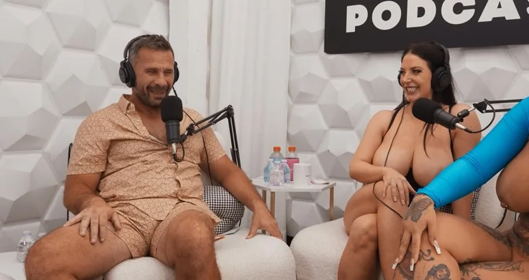 Brazzers Exxtra - Angela White & Connie Perignon - The Brazzers Podcast - Episode 1 1080p